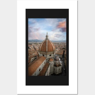 The Duomo in Florence, Italy, the Cathedral of Santa Maria del Fiore Posters and Art